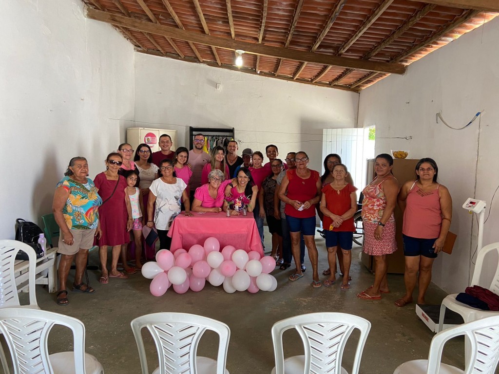 Prefeitura de Nova Floresta realiza ações do Outubro Rosa nos PSF's