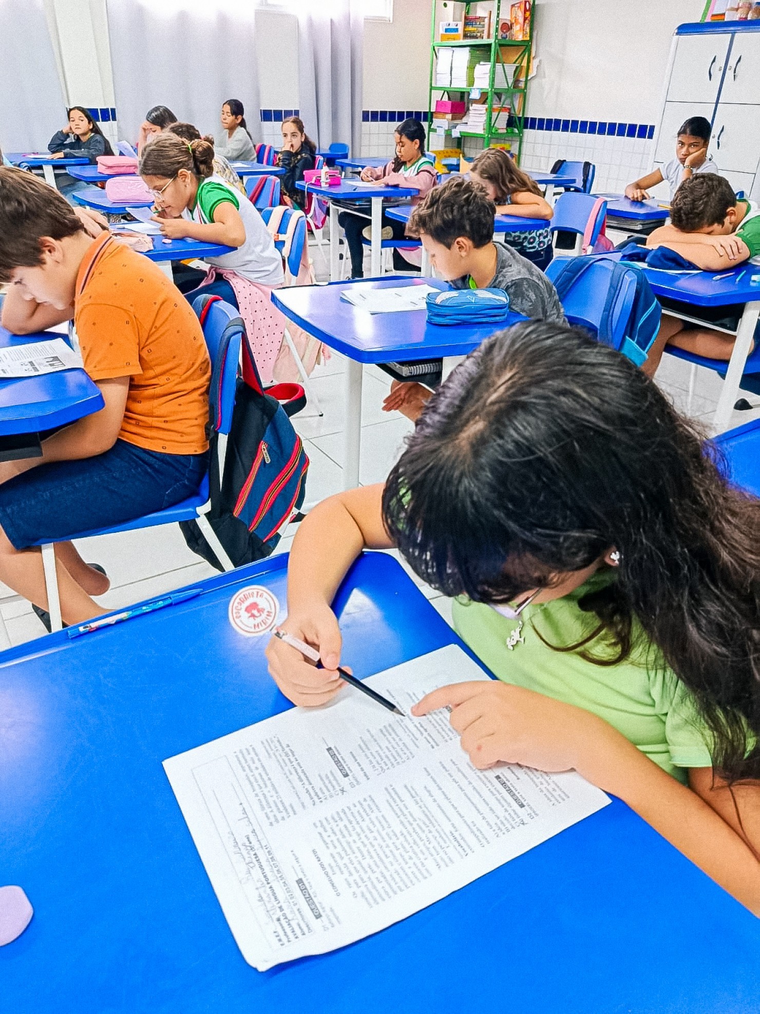 Nova Floresta realiza avaliações internas nas turmas do 5º ano para fortalecer a qualidade da educação