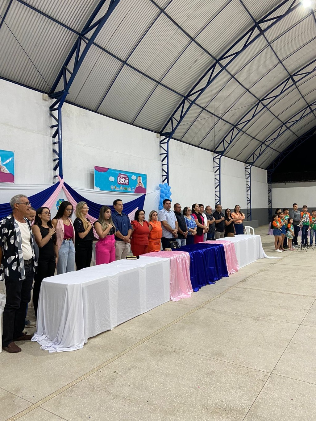 Prefeitura de Nova Floresta realiza abertura da Semana do Bebê.