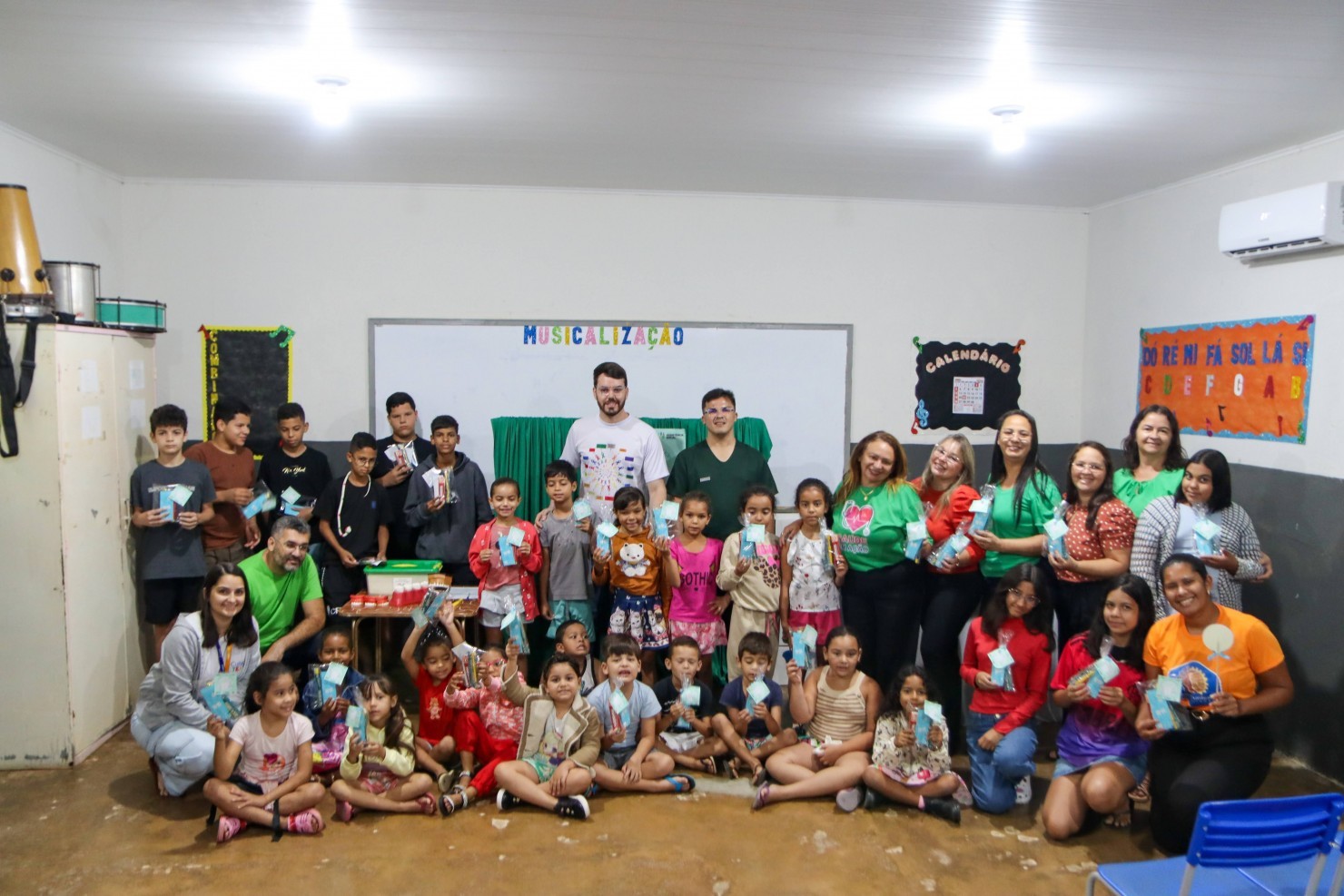 CRAS promove “Semana da Higiene e Saúde” com crianças e adolescentes do SCFV e Primeira Infância
