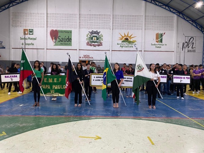 Escola Papa Paulo VI realiza abertura dos Jogos Interclasse 2024