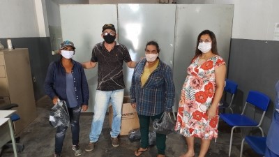 Prefeitura de Nova Floresta realiza entrega de EPI's à trabalhadores da limpeza urbana do município