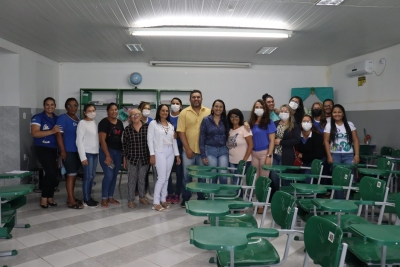Prefeitura de Nova floresta promove capacitação com ACS e coordenador do Auxílio Brasil na saúde