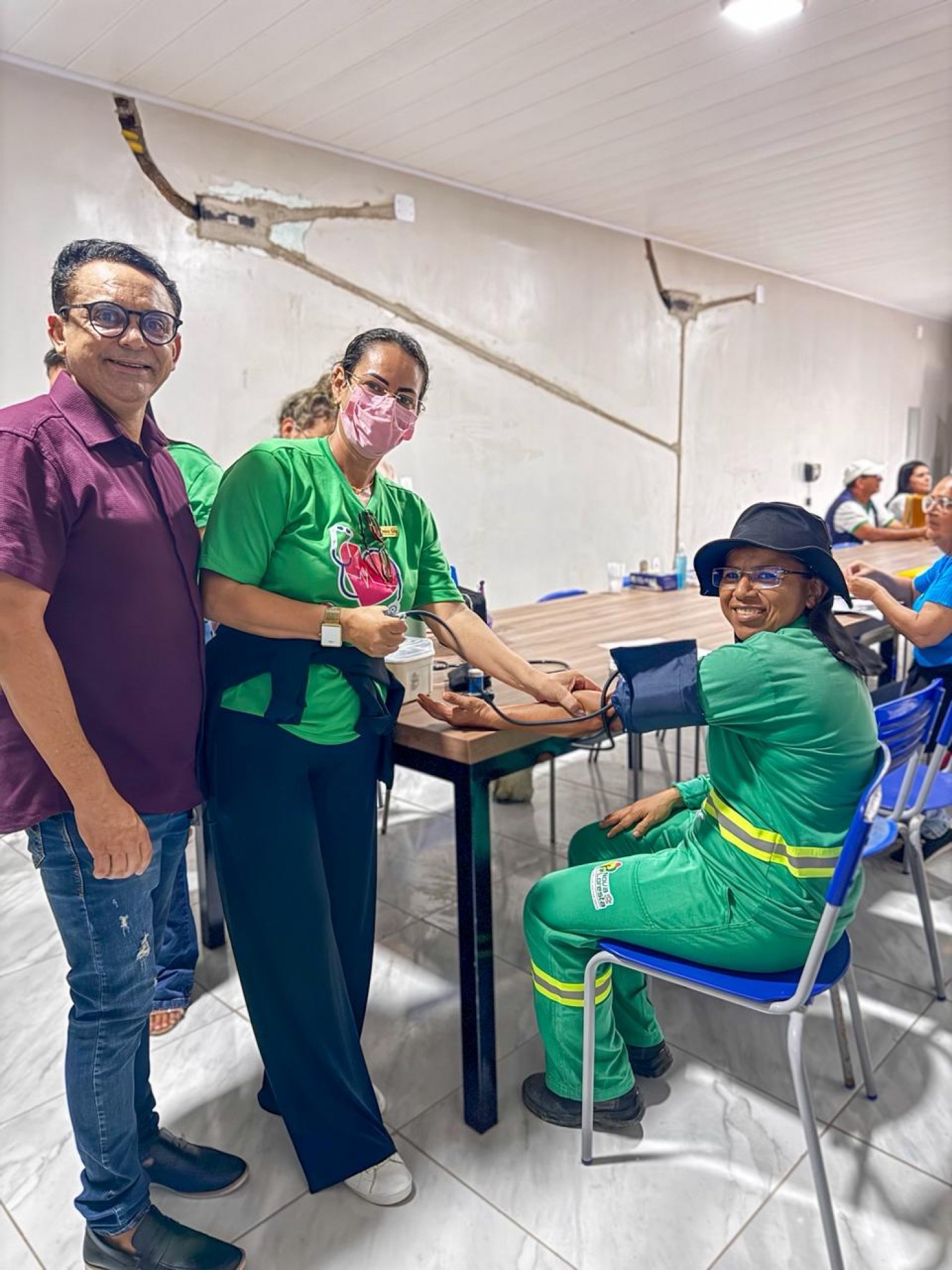 Prefeitura de Nova Floresta realiza ação “Saúde do Trabalhador” com servidores municipais