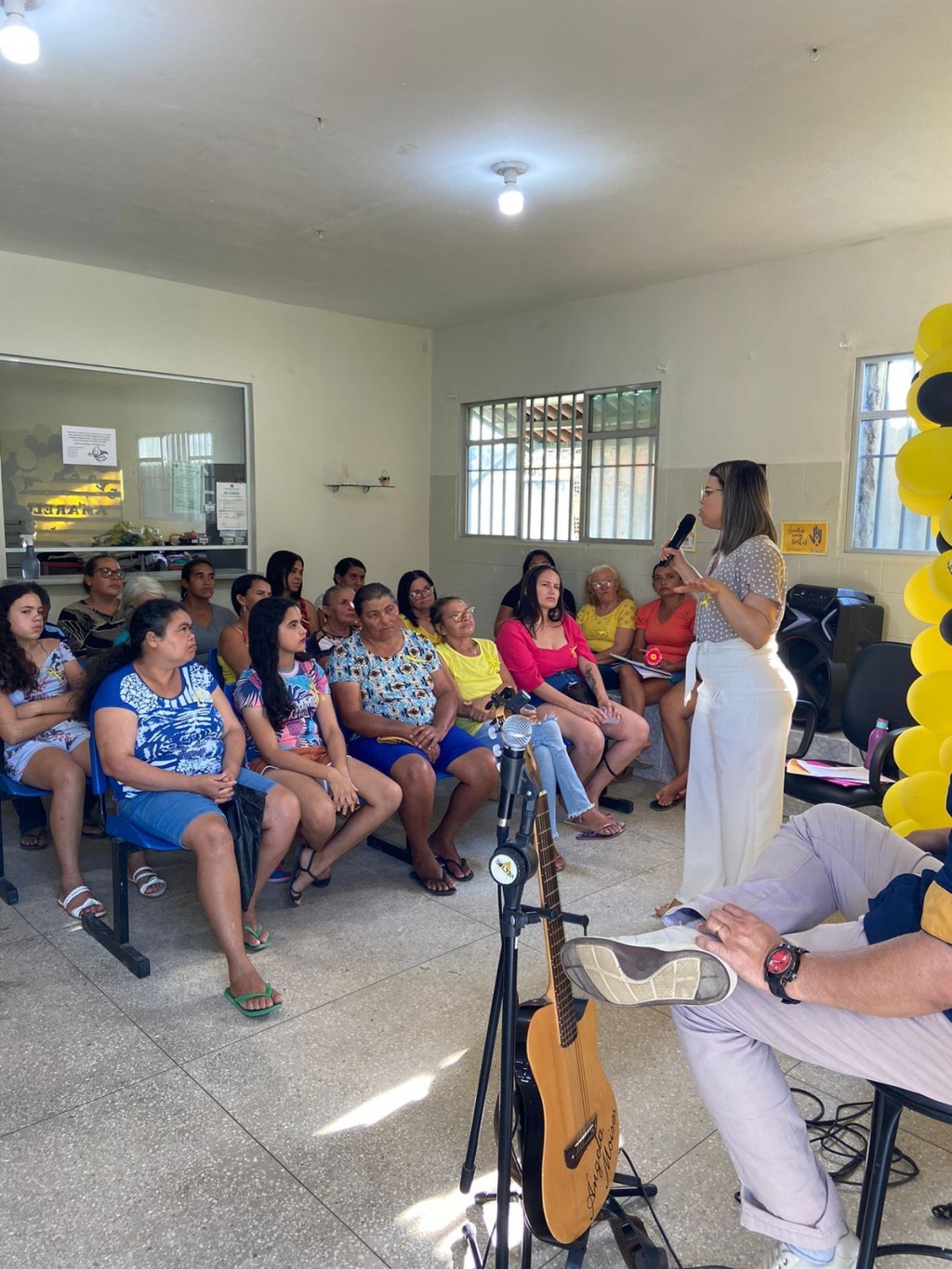 Prefeitura de Nova Floresta realiza durante o mês de Setembro, palestra nos PSF's direcionadas ao Setembro Amarelo.