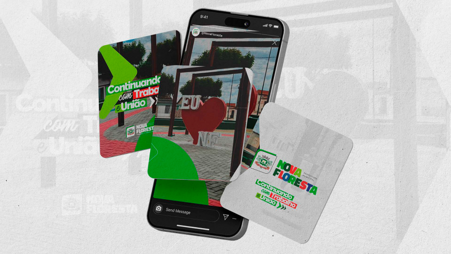 Prefeitura Municipal de Nova Floresta Apresenta Nova Identidade Visual Repleta de Cores, Trabalho e União