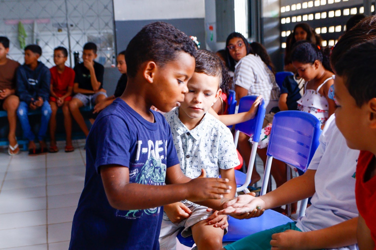 SCFV realiza culminância da Semana da Páscoa com atividades para crianças e adolescentes