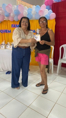 Continuação Semana do Bebê — Palestra com as mães atípicas e entrega de kit enxoval para as gestantes