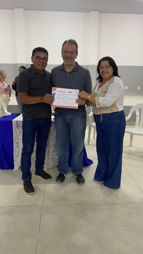 Prefeitura de Nova Floresta realiza entrega de Certificados de Conclusão de Curso Profissionalizante de Recursos Humanos pelo SENAI