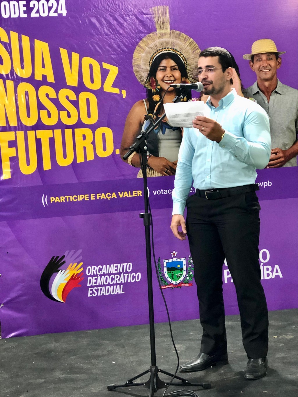 Prefeitura Municipal de Nova Floresta participa da Plenária Estadual do ODE 2024