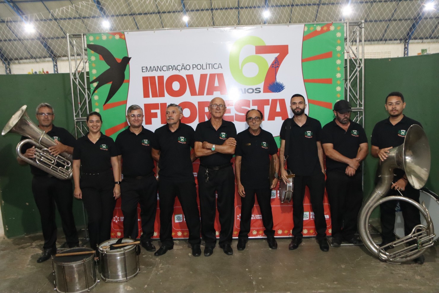 Final do Campeonato Municipal de Futsal movimenta Nova Floresta durante programação dos 67 anos do município