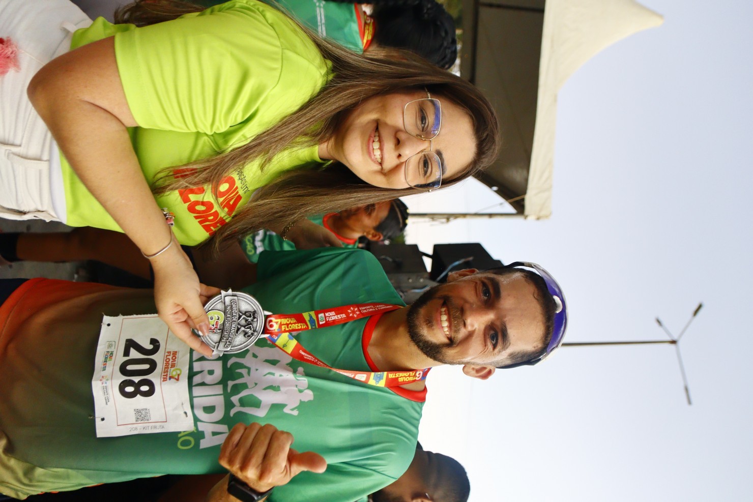 Corrida da Emancipação reúne atletas e movimenta Nova Floresta durante comemoração dos 67 anos do município