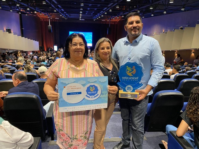 Prefeitura Municipal de Nova Floresta recebe Selo UNICEF 2020-2024
