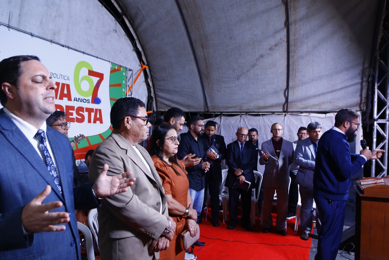 Culto em Ação de Graças celebra os 67 anos de emancipação política de Nova Floresta