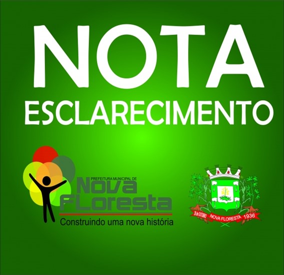 NOTA DE ESCLARECIMENTO