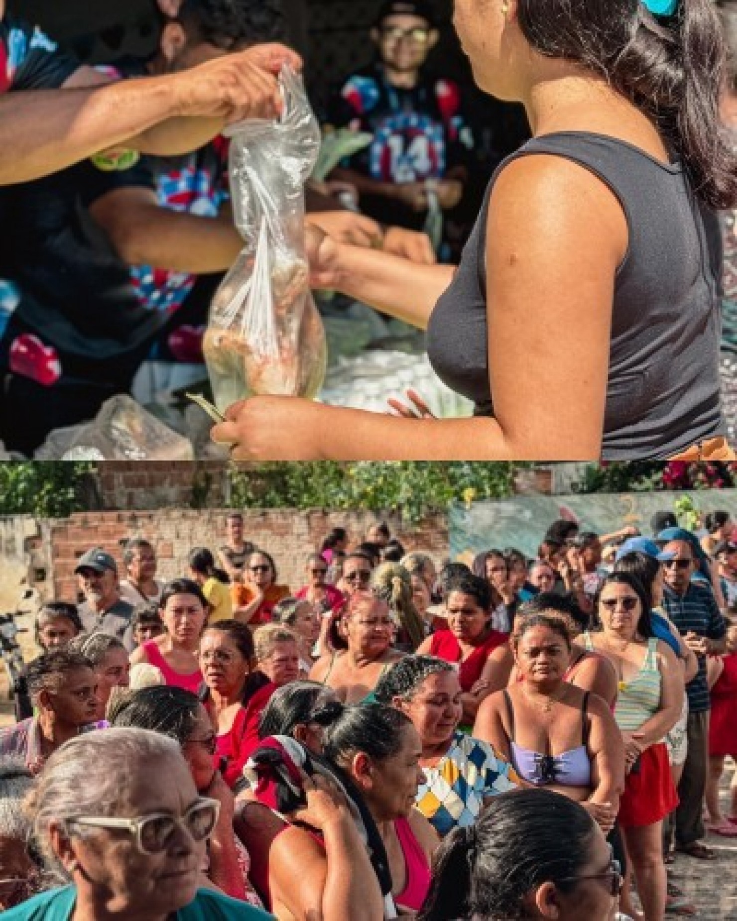 Prefeitura de Nova Floresta realiza entrega de peixe e leite de coco para os munícipes
