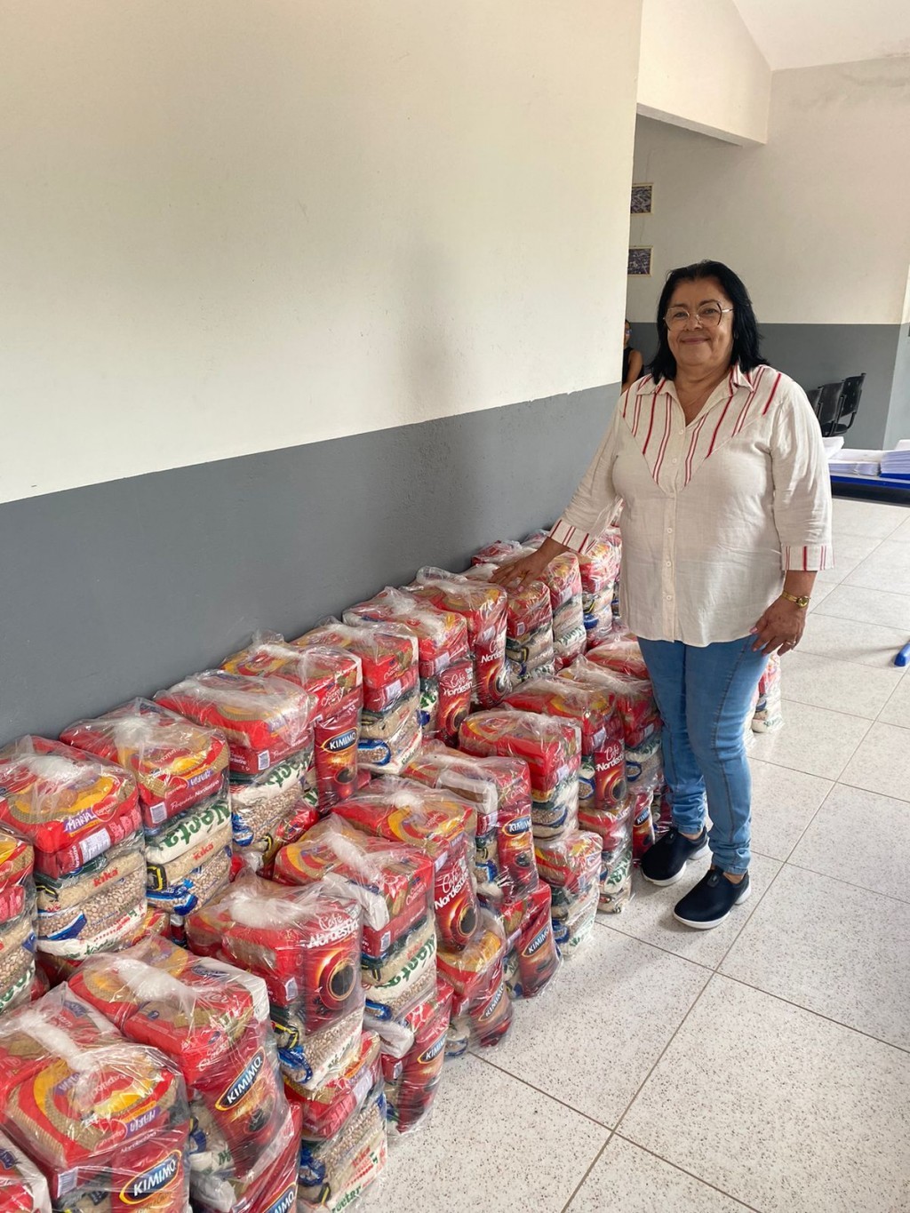 Prefeitura de Nova Floresta realiza entrega de Cestas Básicas