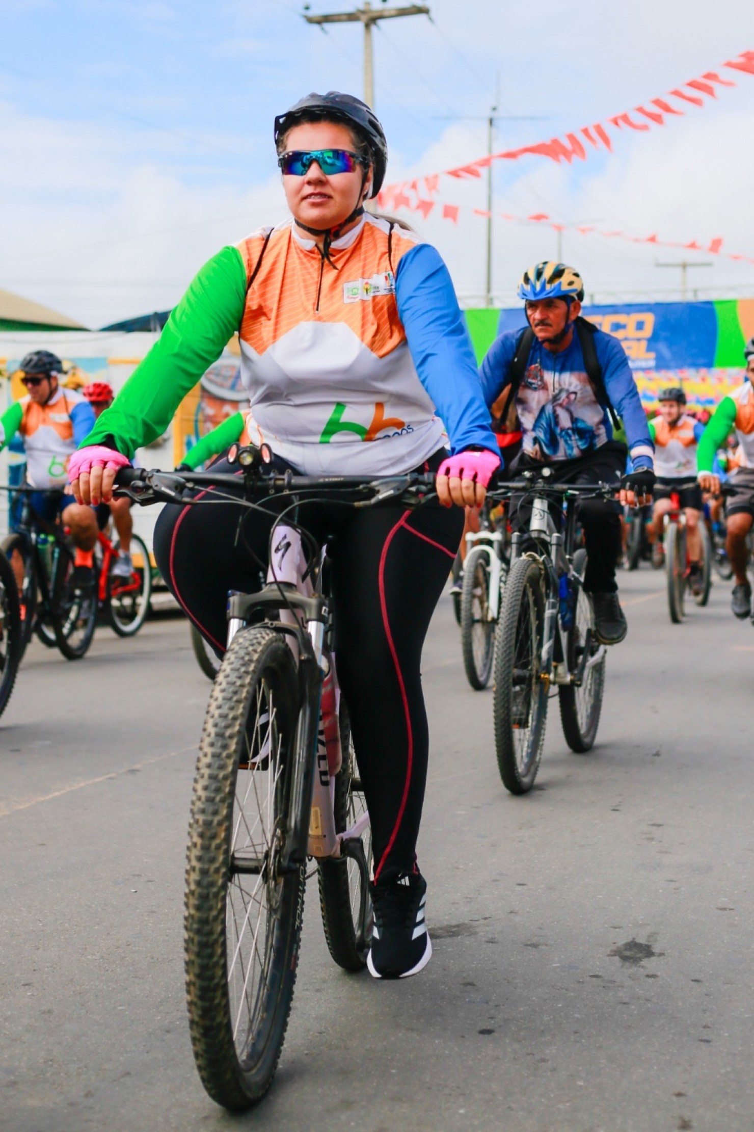 Eco Pedal reúne ciclistas de toda a região durante as festividades de 66 anos de Nova Floresta