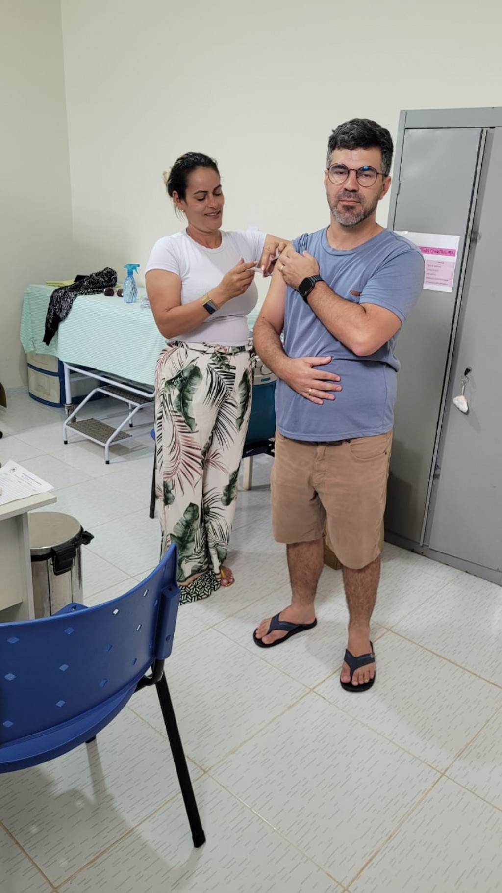 Prefeitura de Nova Floresta, juntamente com a Secretária de Saúde realiza Dia D de Vacinação contra Influenza