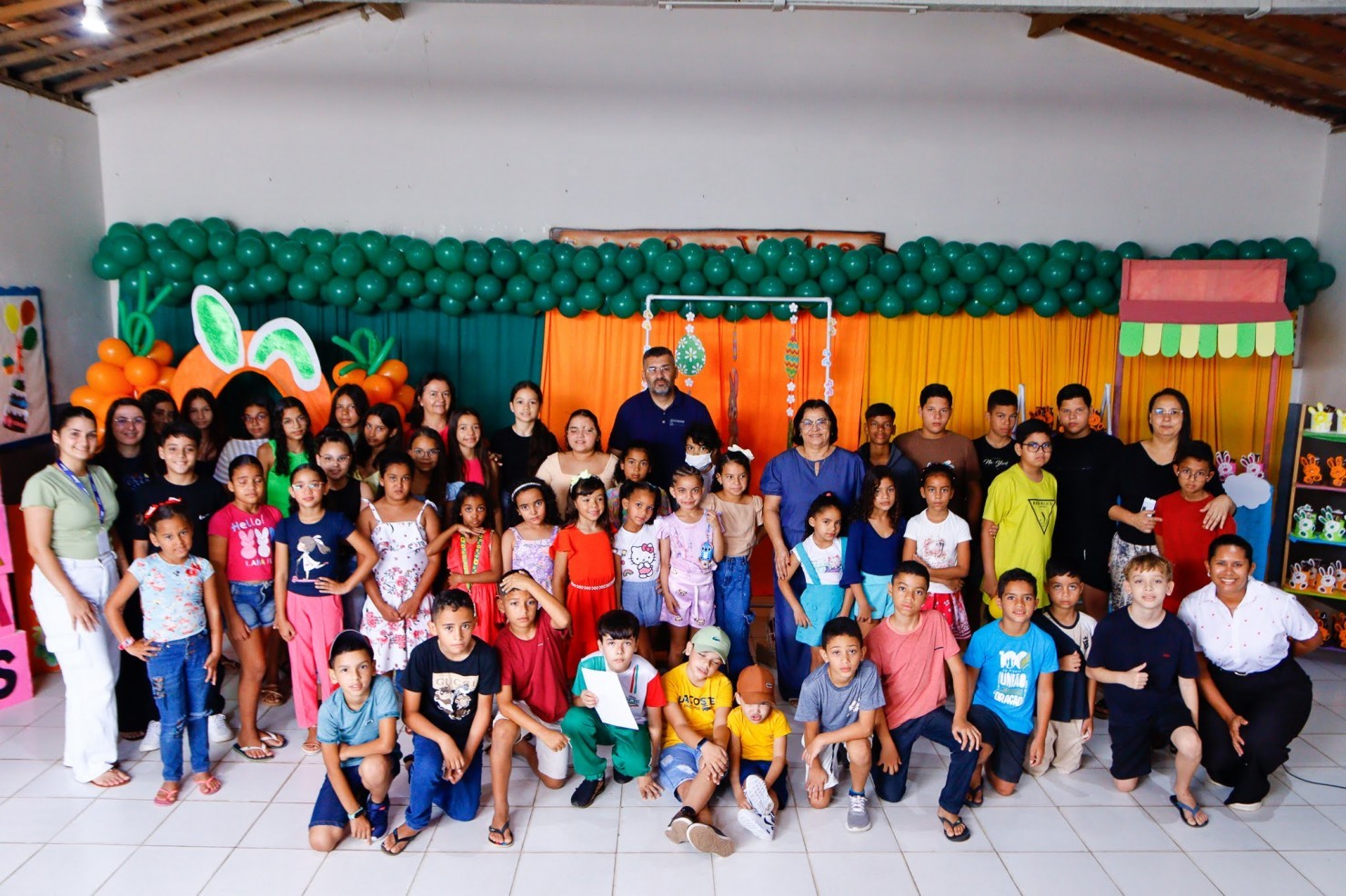 SCFV realiza culminância da Semana da Páscoa com atividades para crianças e adolescentes