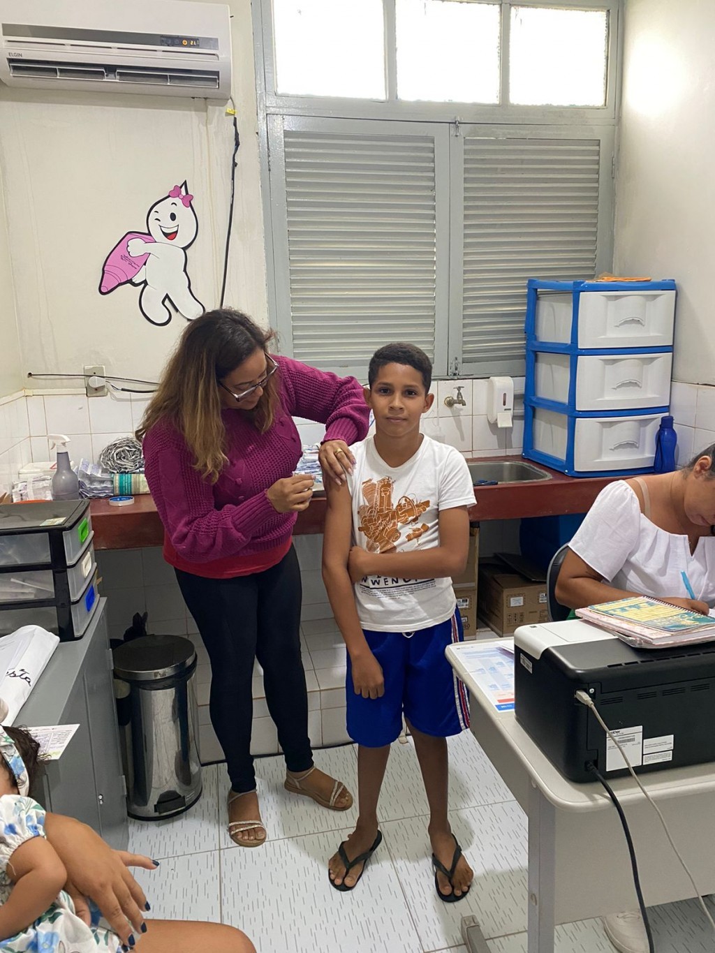 A Prefeitura de Nova Floresta, através da Secretaria Municipal de Saúde, realizou, no último sábado (13), mais um Dia D de Multivacinação.