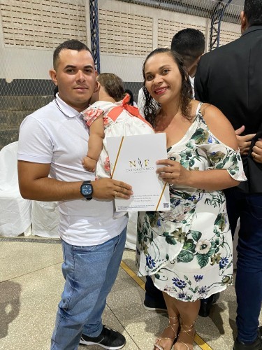 Prefeitura Municipal de Nova Floresta realiza 3• edição do Casamento Social e Comunitário 2024.