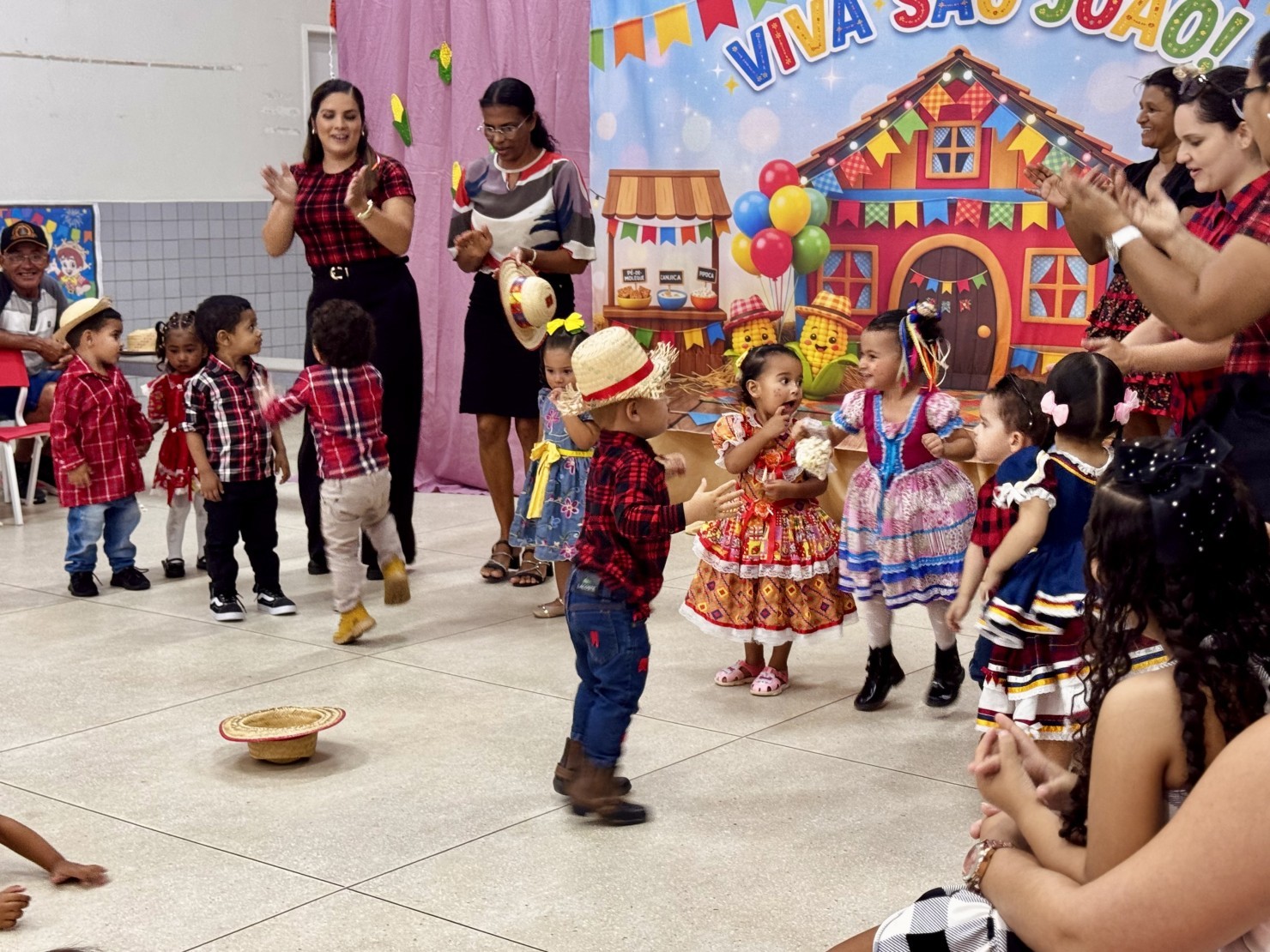 São João da Educação tem continuidade com arraiais das creches municipais