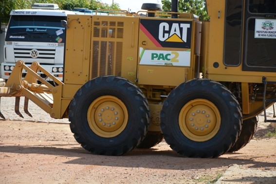 Reparo de peças da Caterpillar.