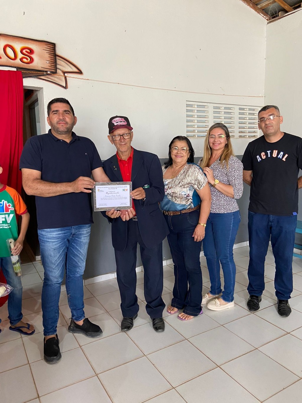Prefeitura de Nova Floresta realiza evento em alusão ao dia da música no SCFV.