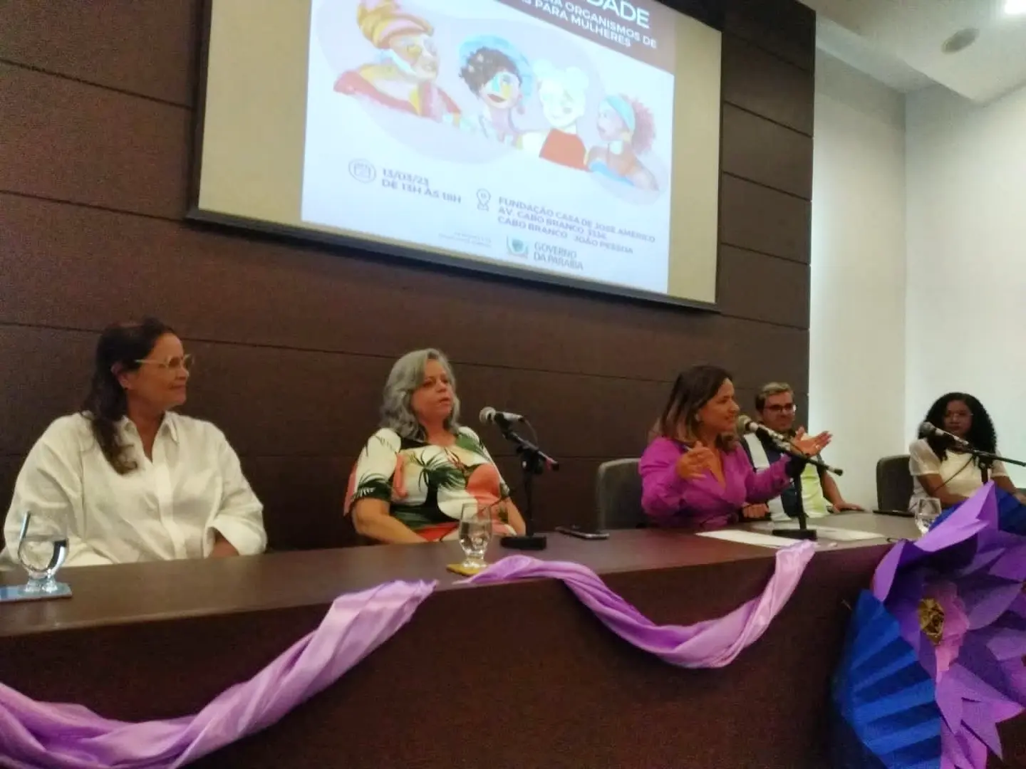Nova Floresta marca presença no II Seminário Estadual dos Organismos de Políticas Públicas para Mulheres