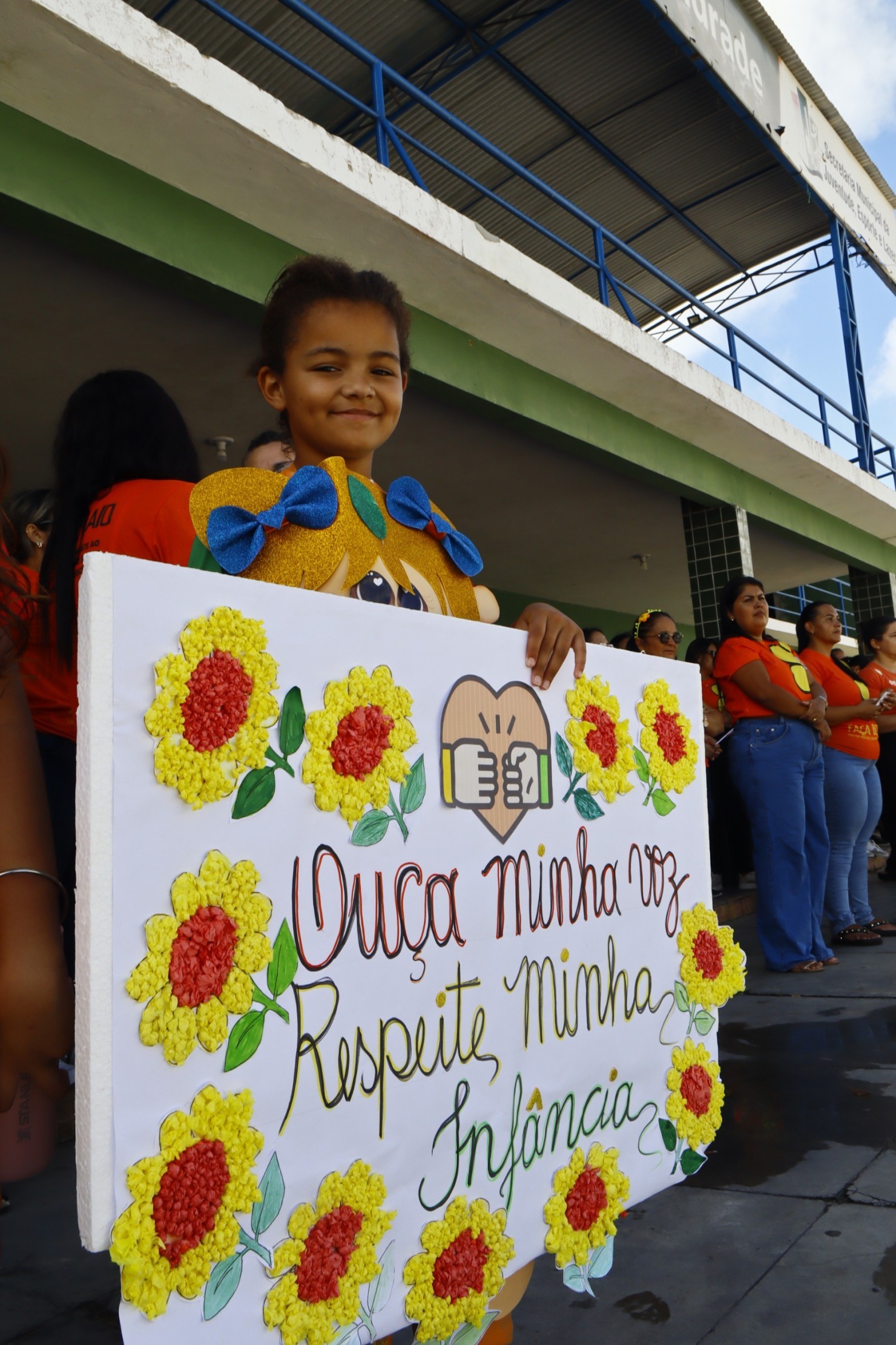Nova Floresta realiza caminhada da campanha Faça Bonito em mobilização pela proteção de crianças e adolescentes