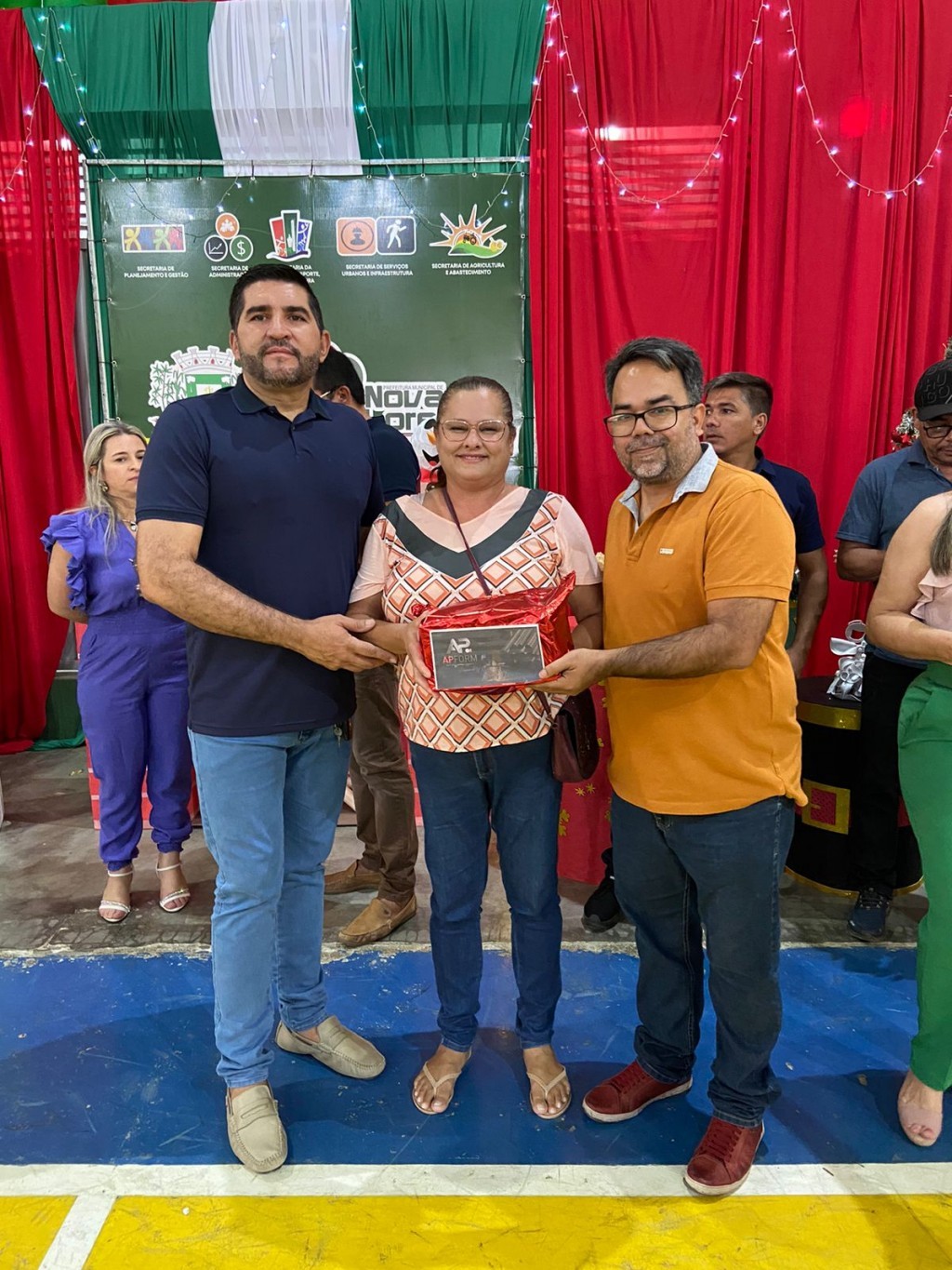 Prefeitura de Nova Floresta realiza café da manhã da confraternização dos servidores.