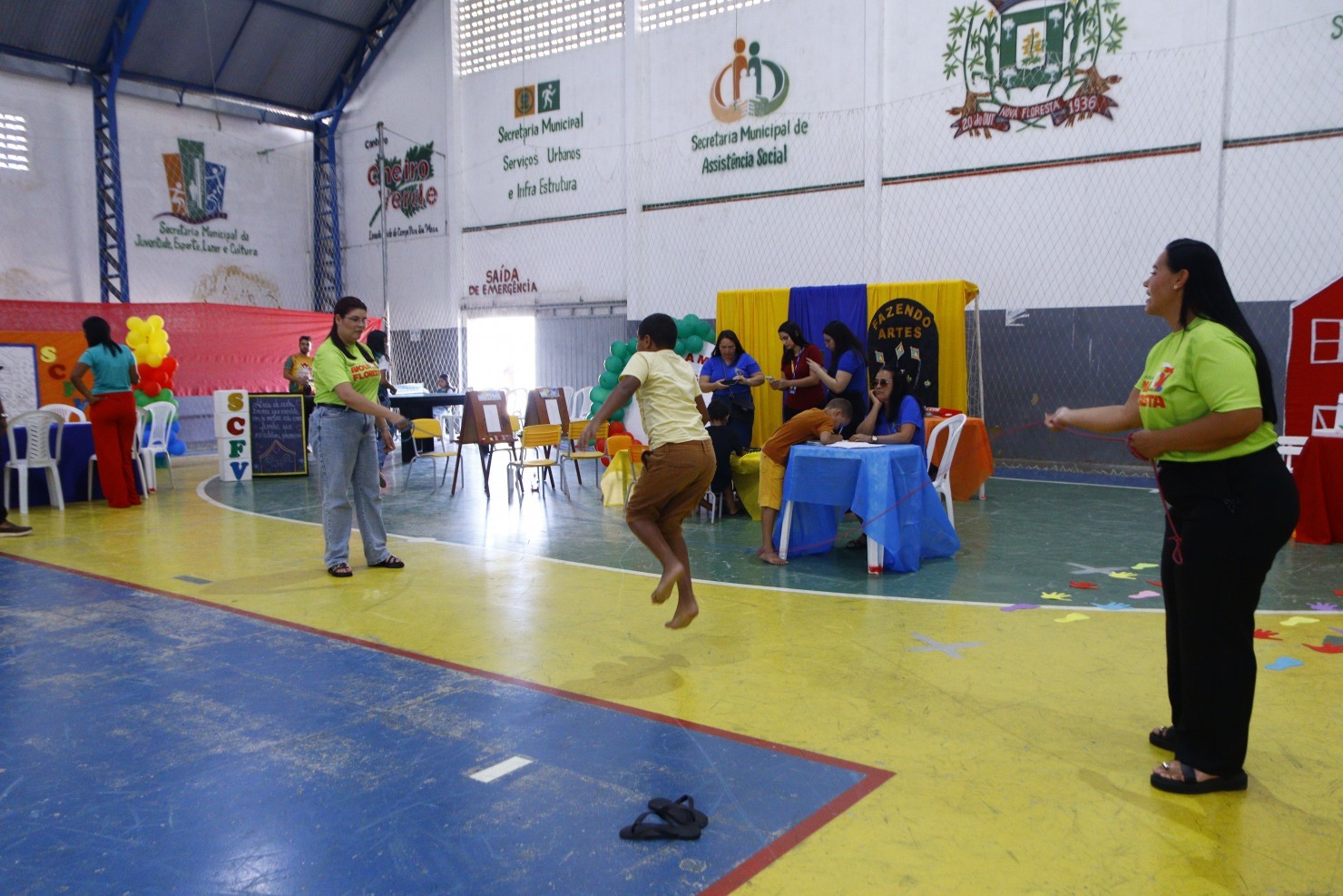 Nova Floresta realiza oficinas culturais e recreativas dentro da programação dos 67 anos do município