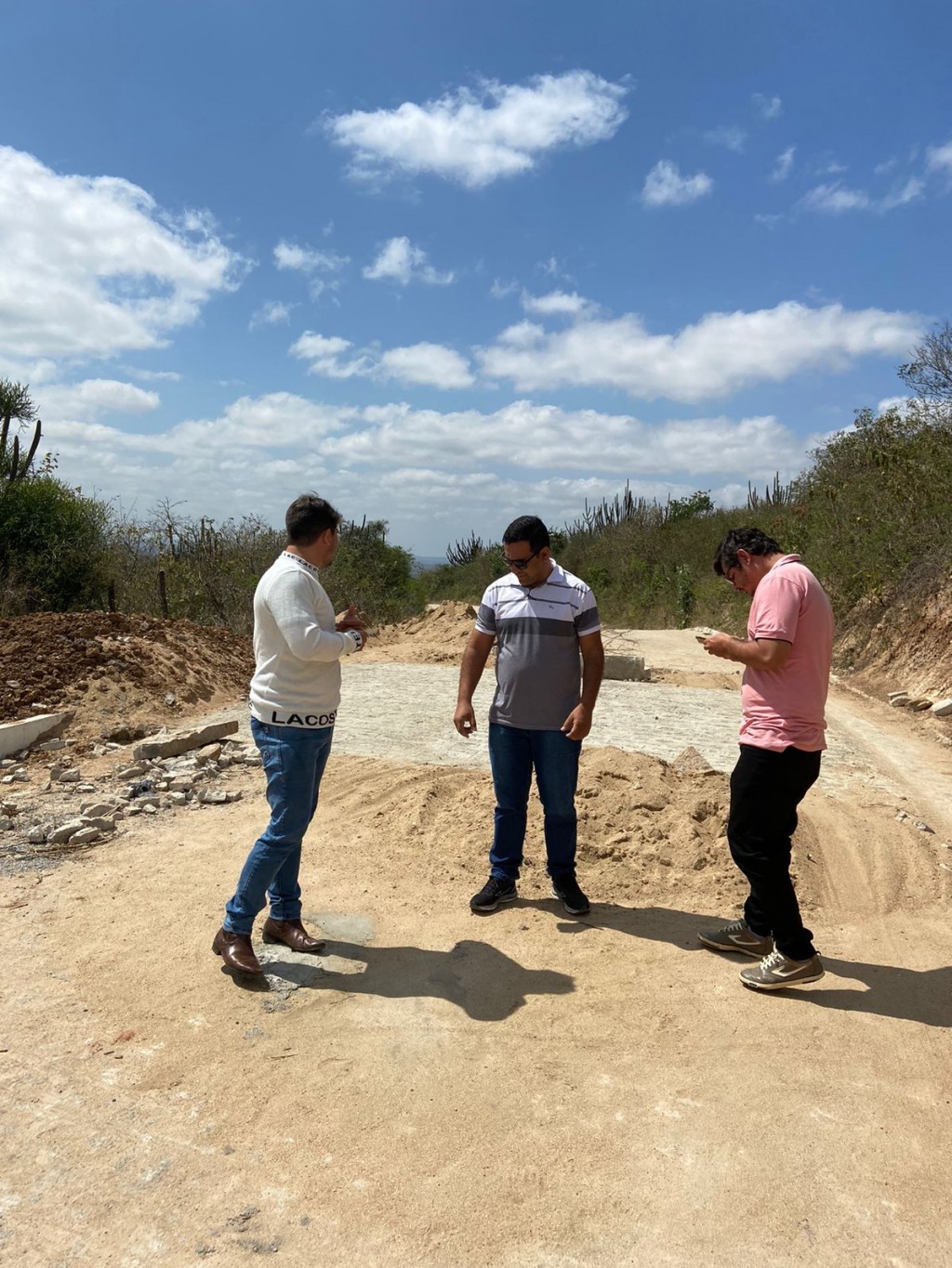 Prefeitura de Nova Floresta libera ladeira Pedra D'água