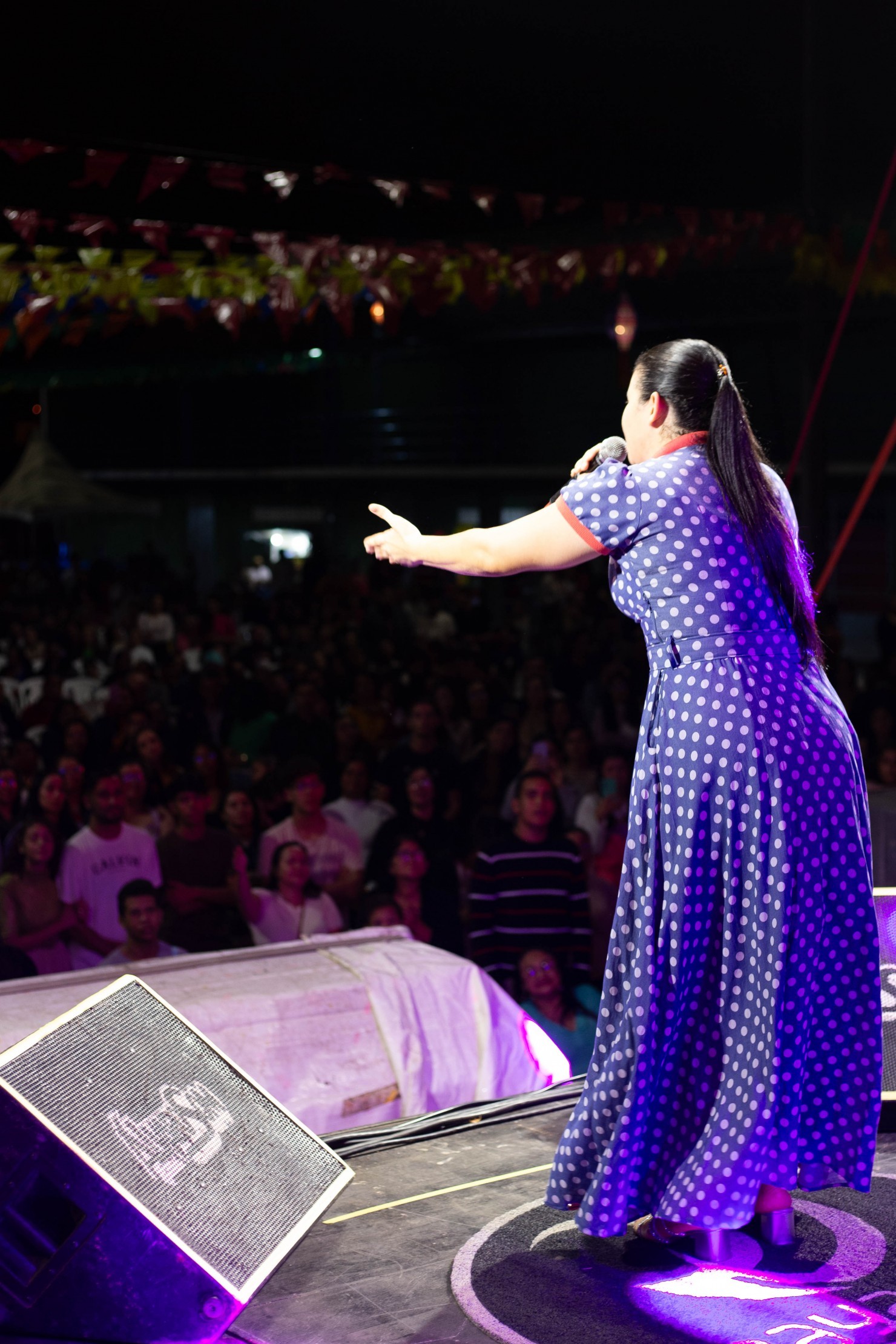 Show Evangélico com Rayanne Vanessa emociona fiéis na programação dos 66 anos de Nova Floresta