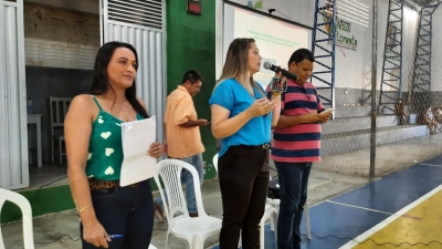 Prefeitura de Nova Floresta realiza reunião com famílias cadastradas no Programa Auxílio Brasil