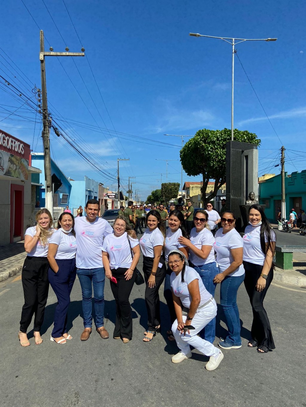 Semana do Bebê. Prefeitura de Nova Floresta realiza Caminhada do Bebê.