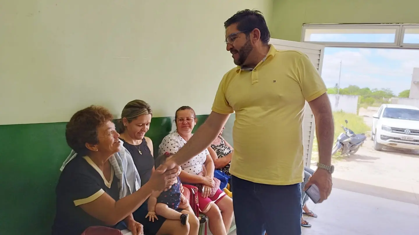 Prefeito Jarson visita UBS na zona rural