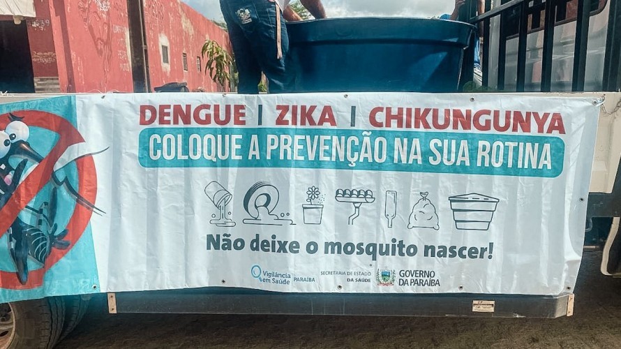 Agentes de Endemias realizam mobilização contra a dengue em Nova Floresta