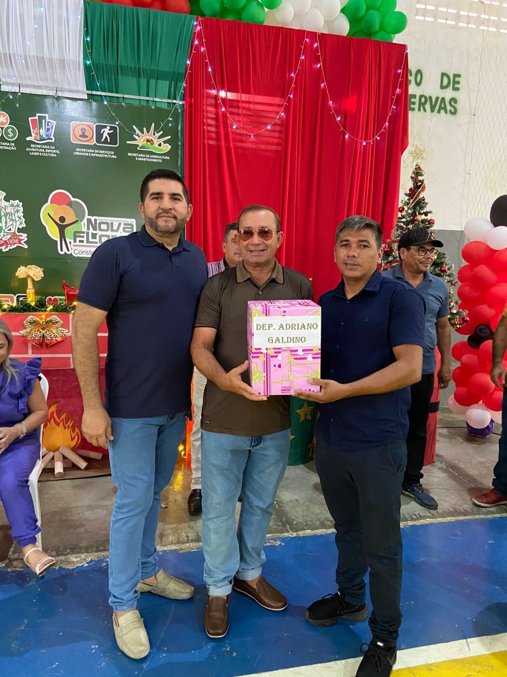 Prefeitura de Nova Floresta realiza café da manhã da confraternização dos servidores.