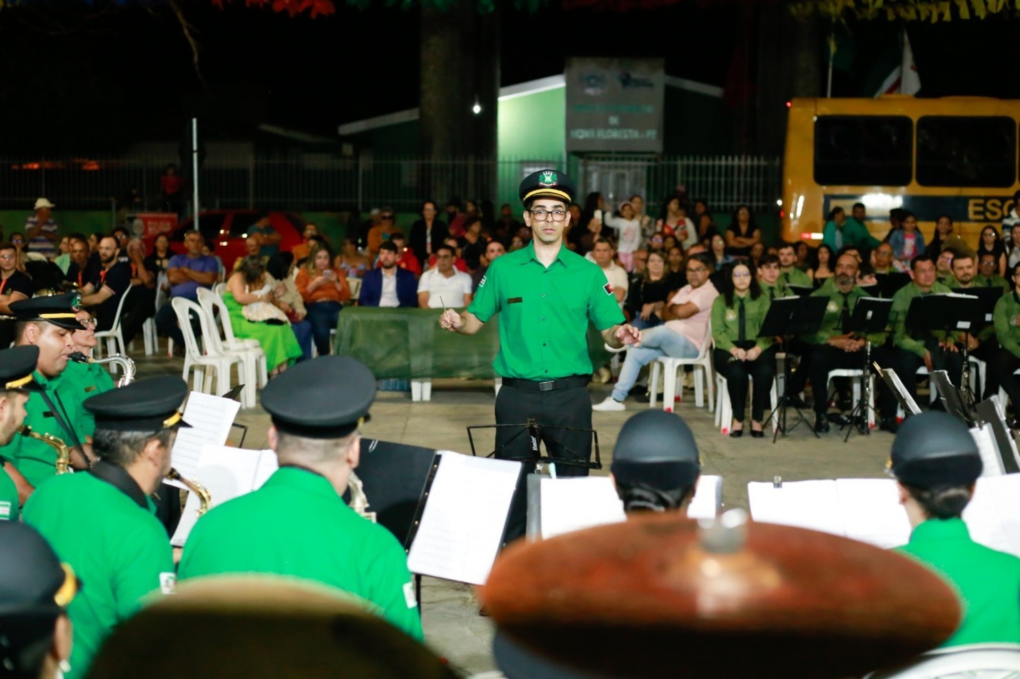 Encontro de Filarmônicas encerra com emoção os 66 anos de Nova Floresta