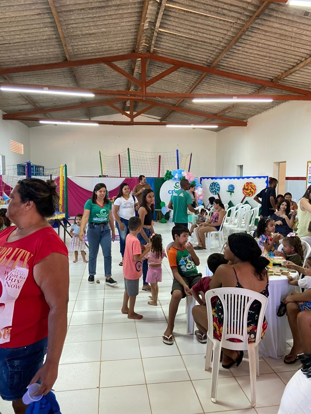 Continuação Semana do Bebê- Brinquedoteca do Criança Feliz na nova Sede do CRAS