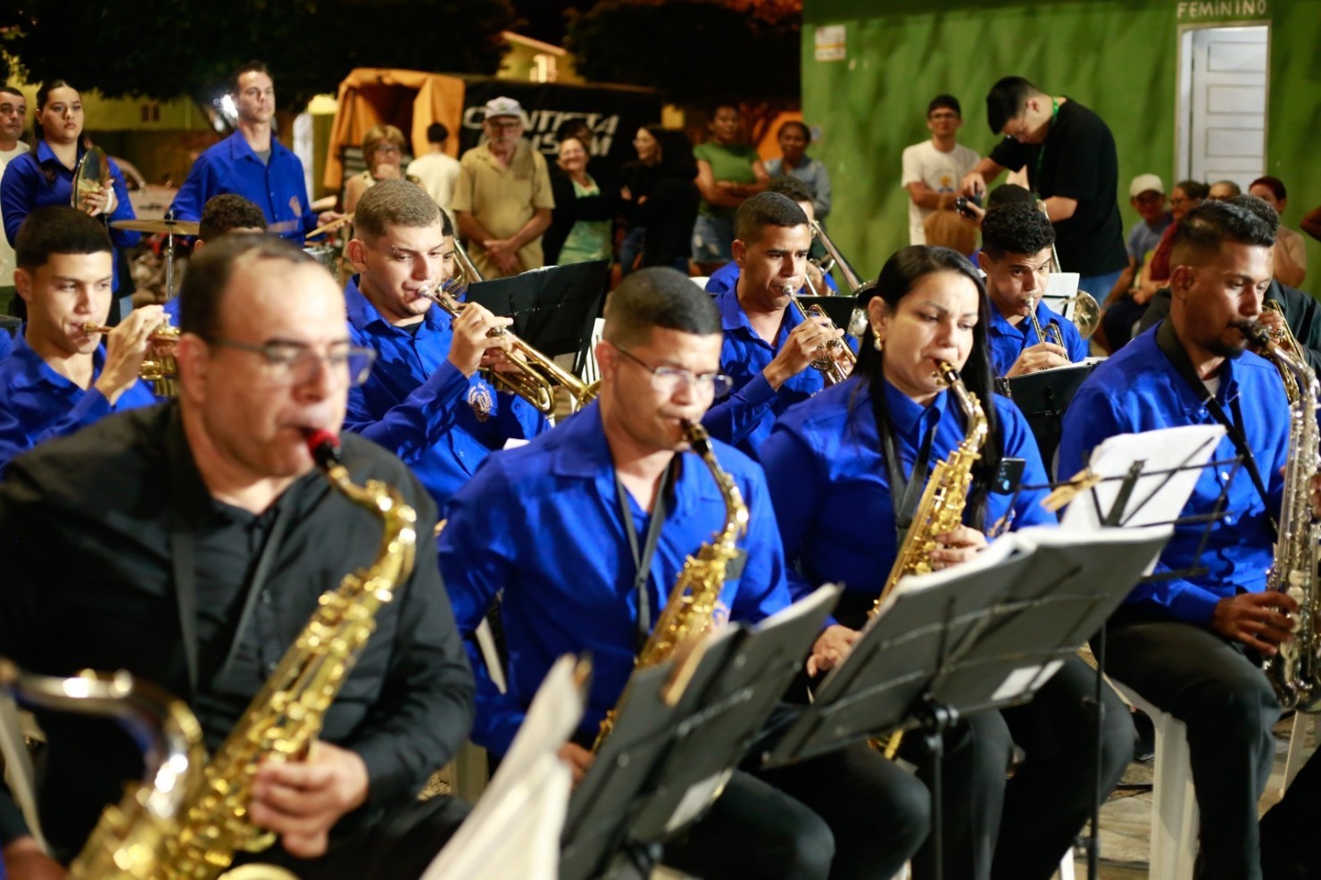 Encontro de Filarmônicas encerra com emoção os 66 anos de Nova Floresta