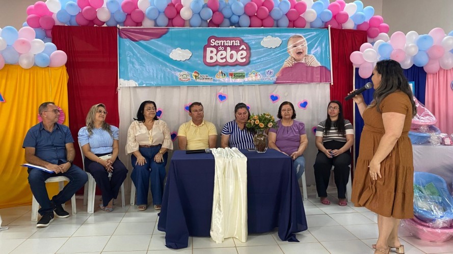 Continuação Semana do Bebê — Palestra com as mães atípicas e entrega de kit enxoval para as gestantes