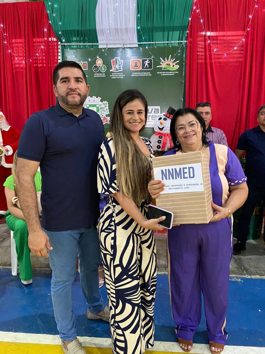 Prefeitura de Nova Floresta realiza café da manhã da confraternização dos servidores.