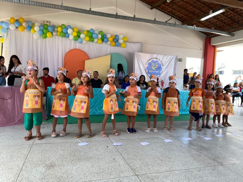A Prefeitura de Nova Floresta realizou nesta terça-feira, 07 de maio o 2º Fórum Comunitário do Selo UNICEF 2021-2024