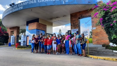 Crianças e adolescentes do SCFV visitam a UFCG