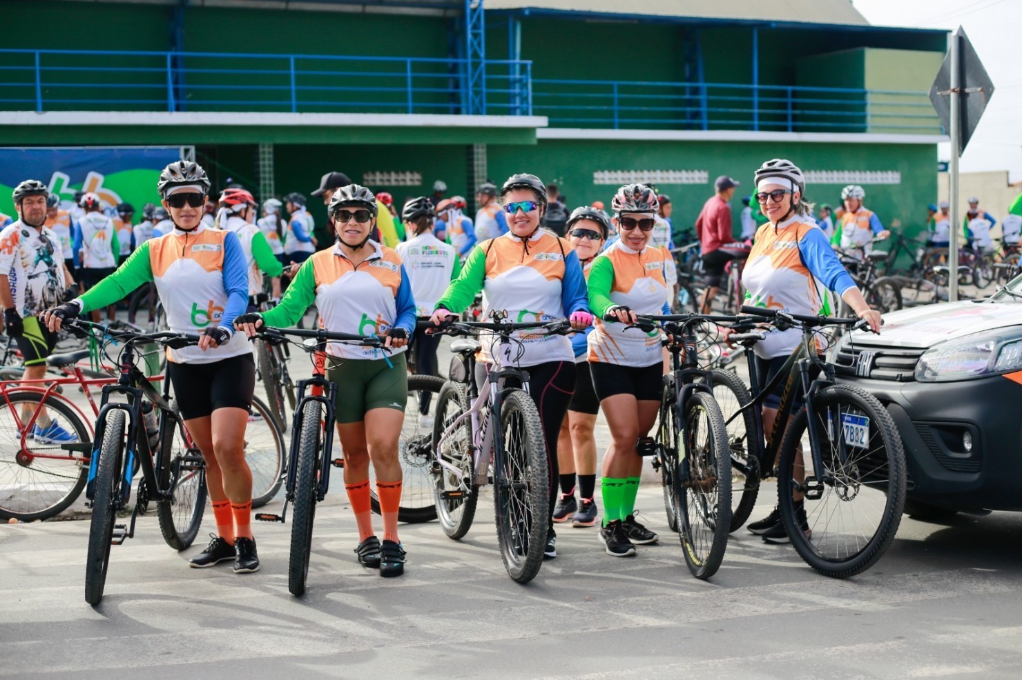 Eco Pedal reúne ciclistas de toda a região durante as festividades de 66 anos de Nova Floresta