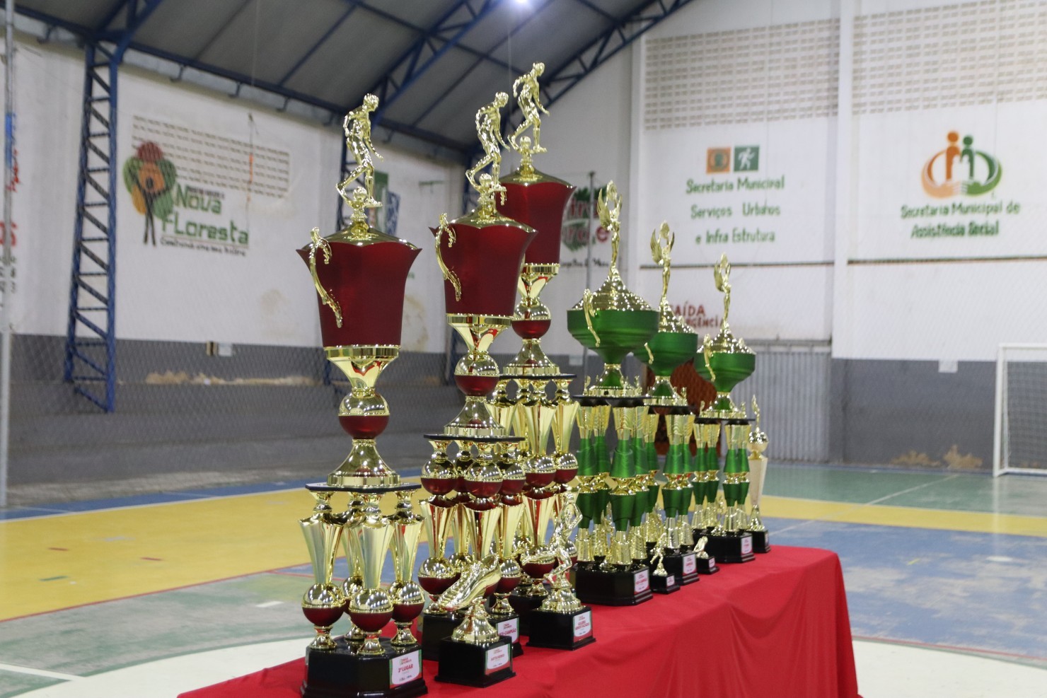 Final do Campeonato Municipal de Futsal movimenta Nova Floresta durante programação dos 67 anos do município