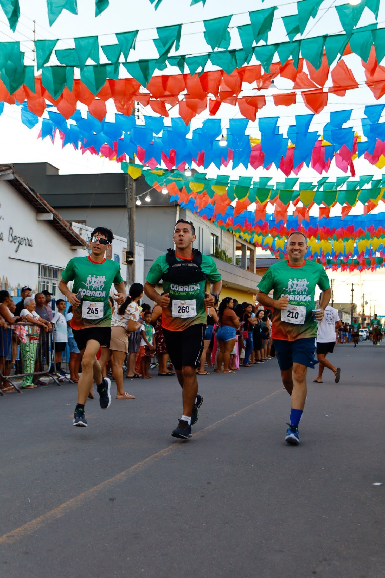 Corrida da Emancipação reúne atletas e movimenta Nova Floresta durante comemoração dos 67 anos do município